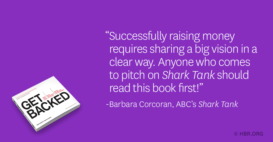 HarvardBiz's tweet photo. #GetBacked https://t.co/IUUJwPWDbR @BarbaraCorcoran @ABCSharkTank @getbackedbook https://t.co/uNZ13AzjgX