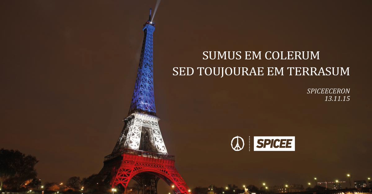 Ce soir à #Paris, on prend des verres en terrasse, on regarde du foot, et on emmerde #Daesh #Debout #WeAreNotAfraid