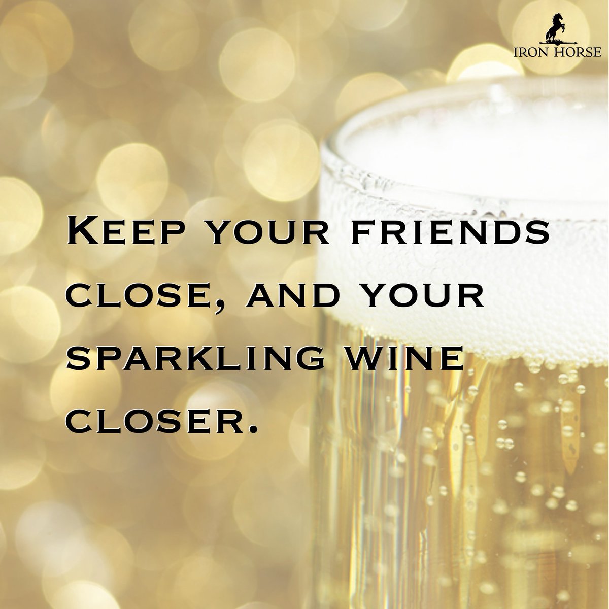 IronHorseVyds's tweet photo. Keep your #SparklingWine close by! #SonomaChat https://t.co/GaoRgt2kch