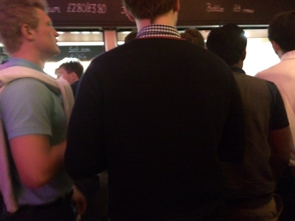 UWEpingpong's tweet photo. Queueing for the 3rd tee #PingPongPubGolf https://t.co/hGKuztqOrQ