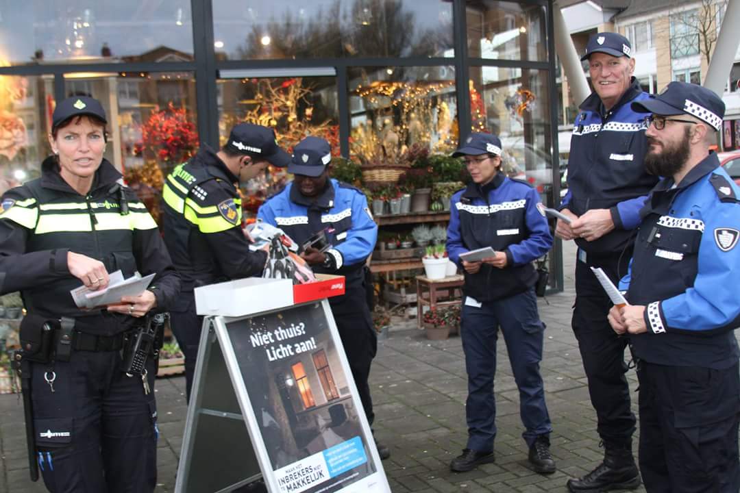 Anti inbraak actie hoogland. #donkerendagenoffensief