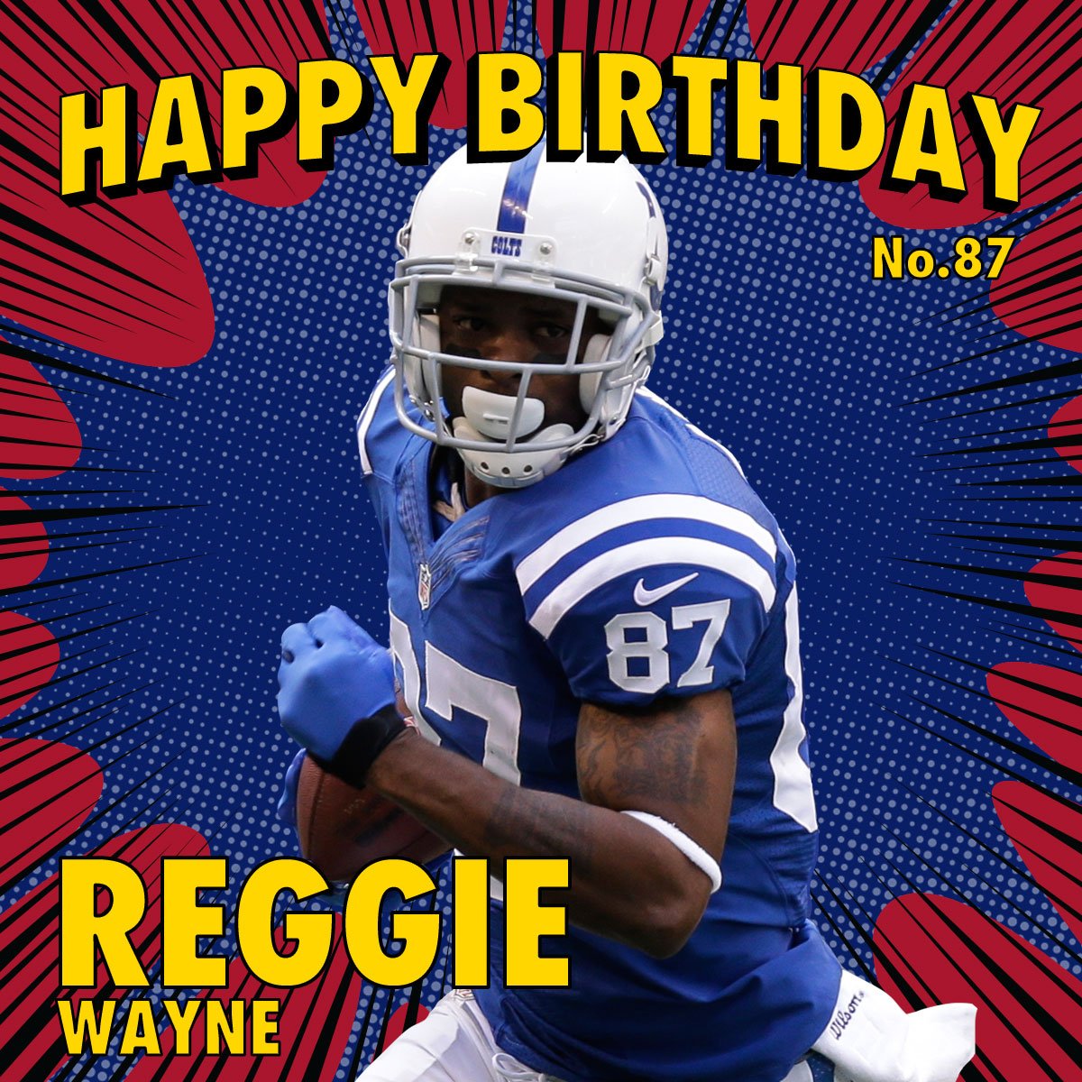 Join us in wishing Reggie Wayne a Happy 37th Birthday! 