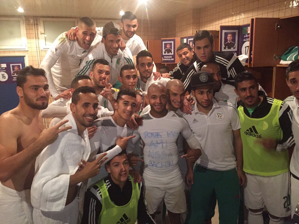 Cette victoire est pour mon ami aissa bachiri #TeamDZ #DZFoot #CDM2018 #Alhamdulilah #On #Lache #Rien