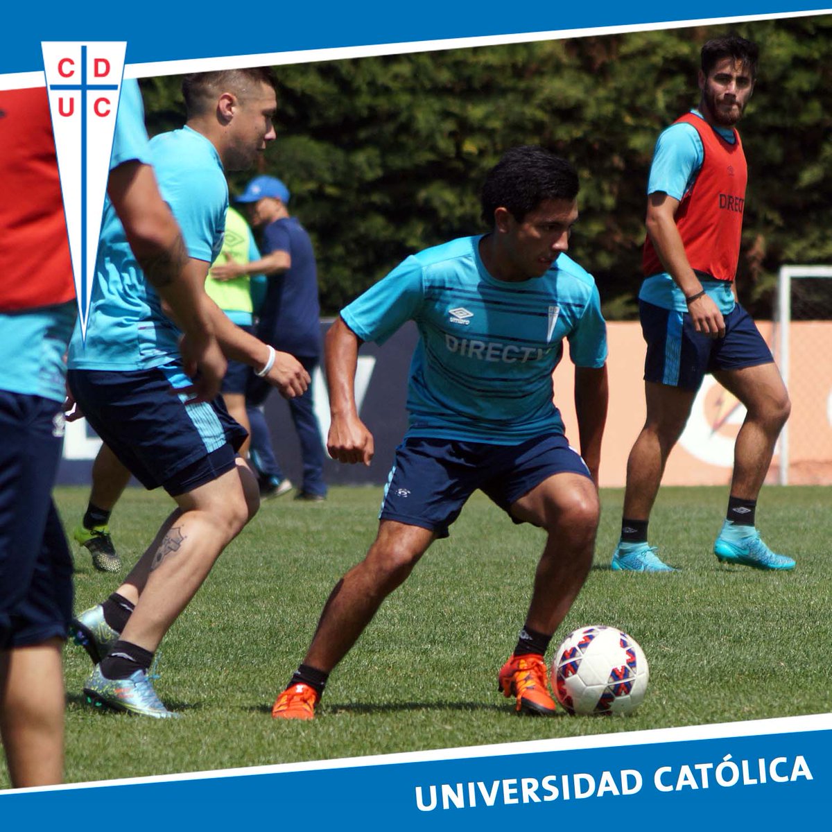 Cruzados's tweet photo. RT Por La Franja! #LosCruzados entrenaron con todo con miras al Clásico Universitario. ¡Vamos, Católica! https://t.co/OP9XNmz7fJ