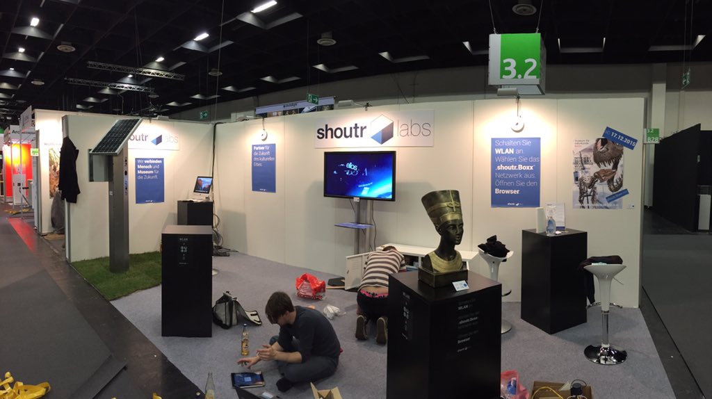 shoutrlabs's tweet image. Ready to rock #Exponatec