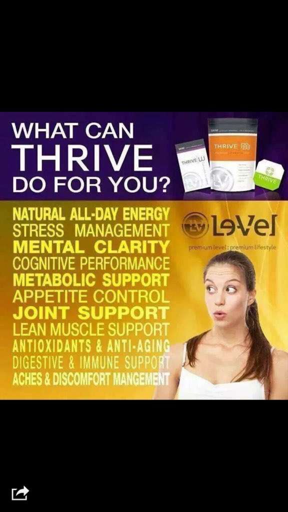 thriveaf's tweet image. Feel great and sign up!!! 
Thriveaf.le-vel.com