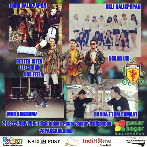 BalikpapanTL's tweet photo. Yuhuuuu Panggung Komunitas bakal ramein sabtu minggu kamu di hall indoor @pasarsegar_bpn #PASGARkuliner https://t.co/X40aerorNM