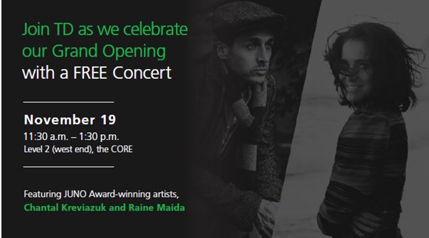 Hey Canada! Glad to be back. Concert Thurs #yyc opening 4 <a href="/chantalkreviaz/">chantal</a> #RaineMaida with @sidneyyork 🍁☕️ #timmies