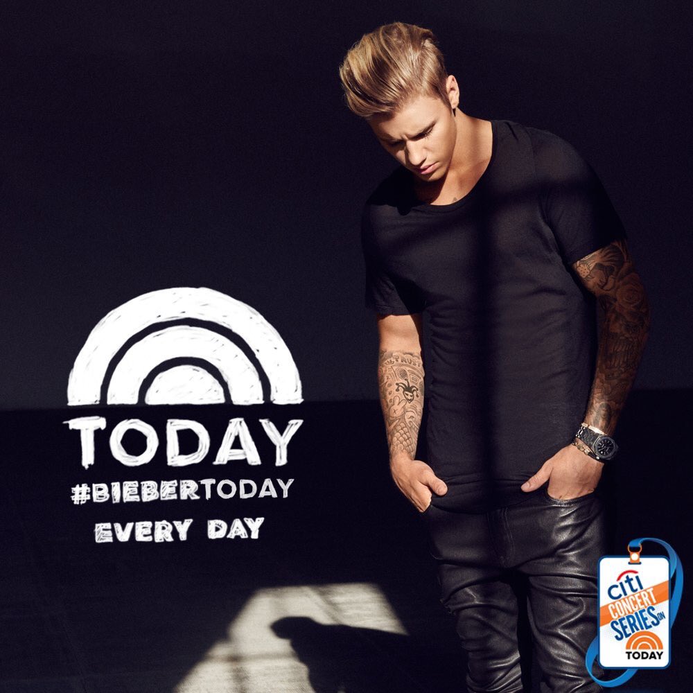 SB_Projects's tweet photo. Who's coming to the @TODAYshow tomorrow morning? #BieberTODAY https://t.co/SieBBu2z75