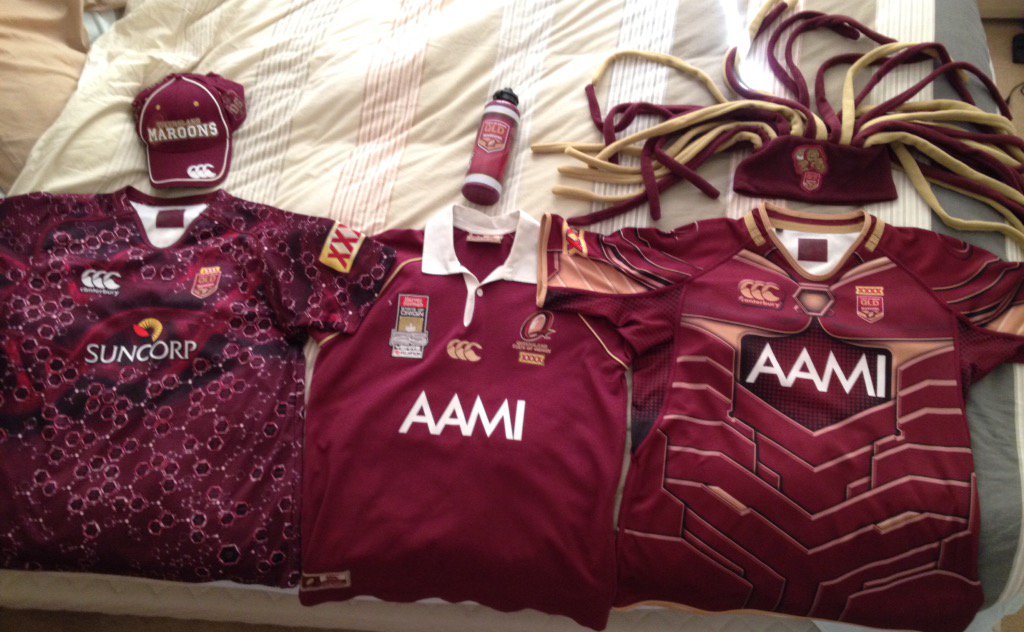 xbrandogs's tweet photo. @QLDmaroons @canterburyNZ I Bleed Maroon #TeamwearTuesday https://t.co/Dx6Ncgwb0F