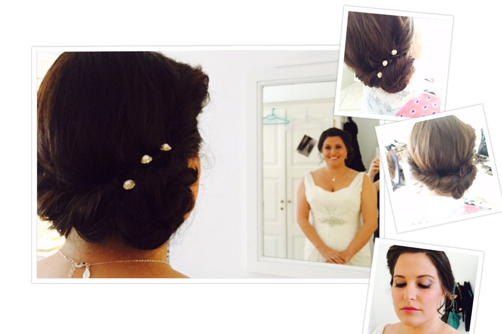 HjkMakeup's tweet photo. Another recent #bridal #hair &amp; #makeup by me on the stunning @calyha79 #loveherface #mua #bridalhairandmakeupartist https://t.co/HynqwI8crq