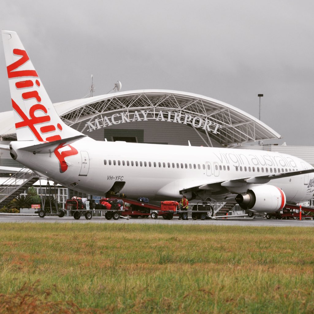 MackayAirport's tweet photo. #flashback - @VirginAustralia first B738 to touch down at #mackayairport back in May 2011
#mackay #mackaypride 🛬 https://t.co/imbyziwhib