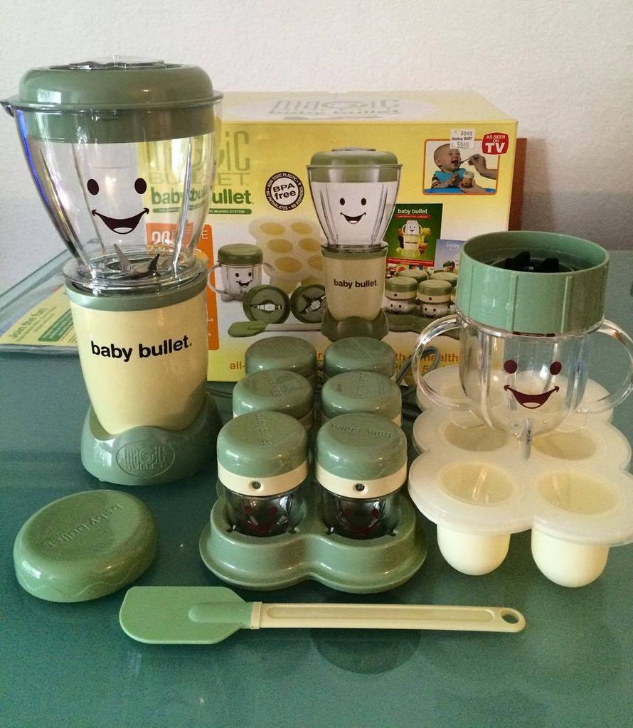 NUTRiBULLETFans's tweet photo. 😍 Mis nuevos juguetes 😜 para las compotas y sopas de mi Prínci #MaxBaby 🍐🍎🍌🍇🍠🍗🍵 #babybullet #magicbullet #nutribull… https://t.co/qDRYcxuhmK