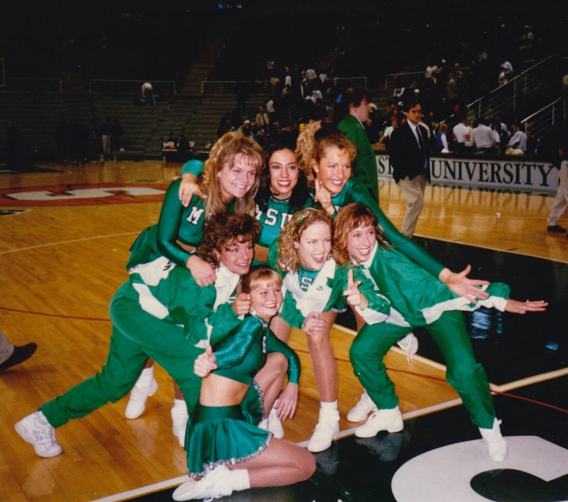 lesleylong's tweet photo. @championclassic MSU Motion game day spirit circa 1995 https://t.co/1E7CIsnsqh