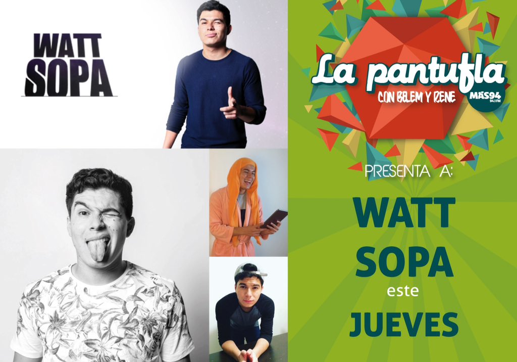 lapantuflashow's tweet photo. Este jueves en La Pantufla, La Pantufla, La Pantufla... @WattSopa 👏🏻 https://t.co/NyKjCm9dbI