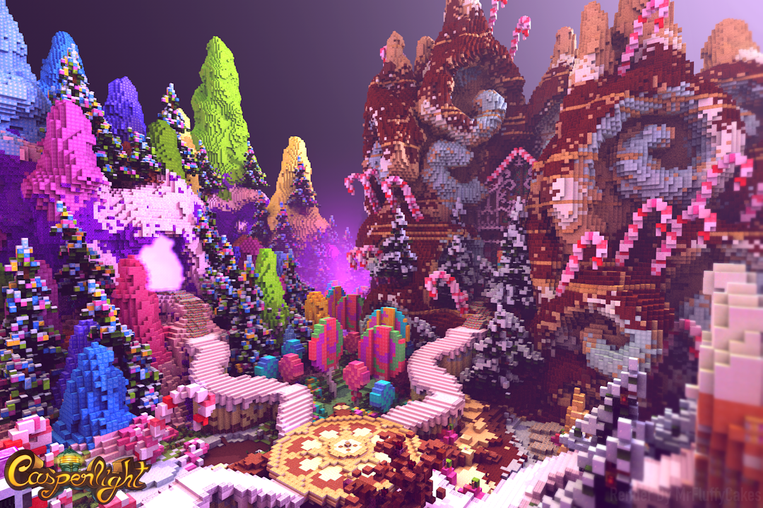 CandyCraftMC's tweet photo. Here's another view of our official #CandyCraft hub, make sure to follow for more exclusives on all things Candy! https://t.co/WO5Jo36tVN