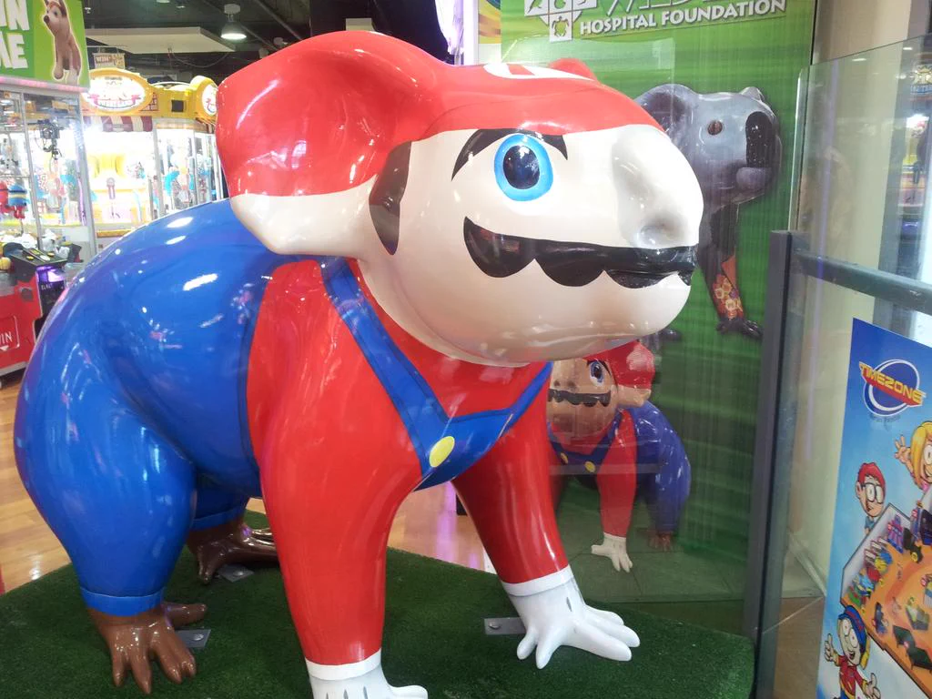 【マリオ】って言うには違和感もあるオーストラリアの【コアラマリオ】ｗｗｗ