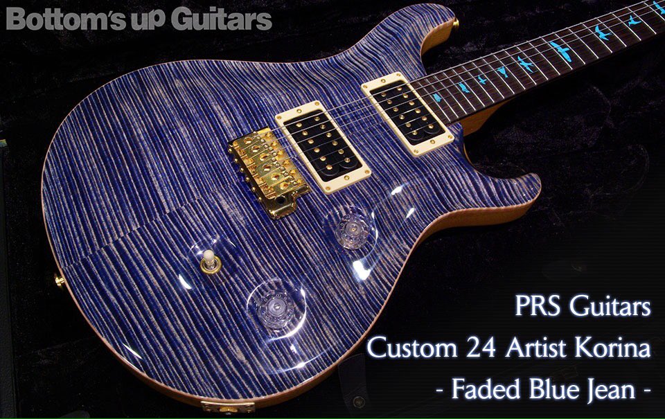 ギター PRS Custom 24 Faded Blue Jean Paul Reed Smith (PRS) / 2025 Paul's Guitar Faded Blue Jean Pattern