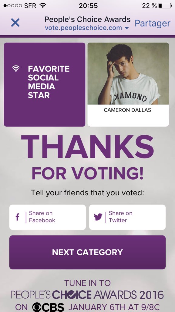 twkndallas's tweet photo. you make people smile you make me smile thank you cam
#VoteCamForPeoplesChoiceAward @camerondallas https://t.co/tyHeqiiglh