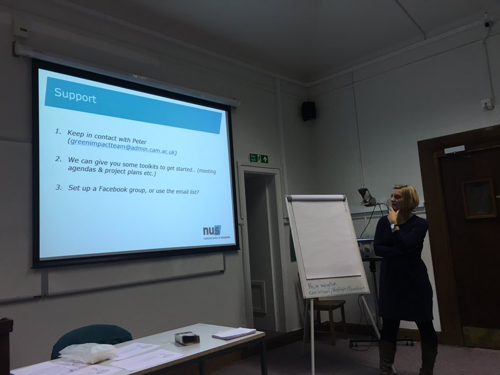 cusuea's tweet image. Thanks Jo and Peter for the inspiring Green Impact Project Assistant (GIPA) training!