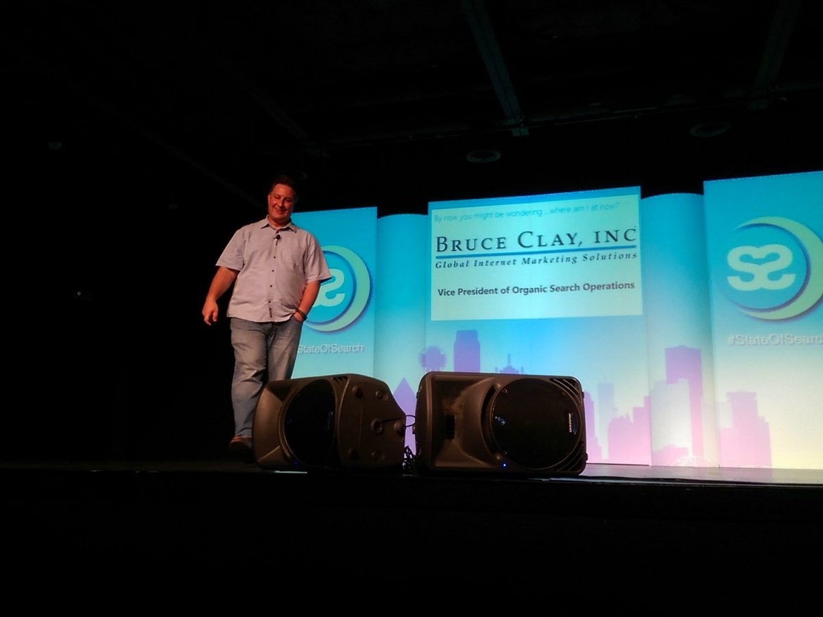 Aseekle's tweet photo. @DuaneForrester : "This is where I am now" 
#StateofSearch https://t.co/XSRXtlwMGL