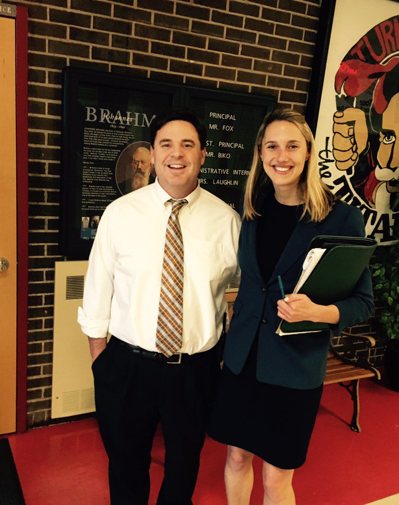 Enjoyed visiting Turn of River Middle School with Principal Fox and Dr. Fernandes <a href="/SPSSuper/">Stamford Schools</a>