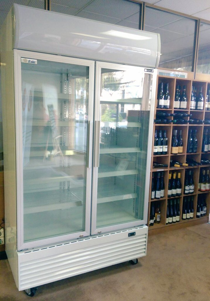 Soon to be full of delicious wines! Our first ever fridge...it's the little things ;) #coldwine #whitewines #fridge