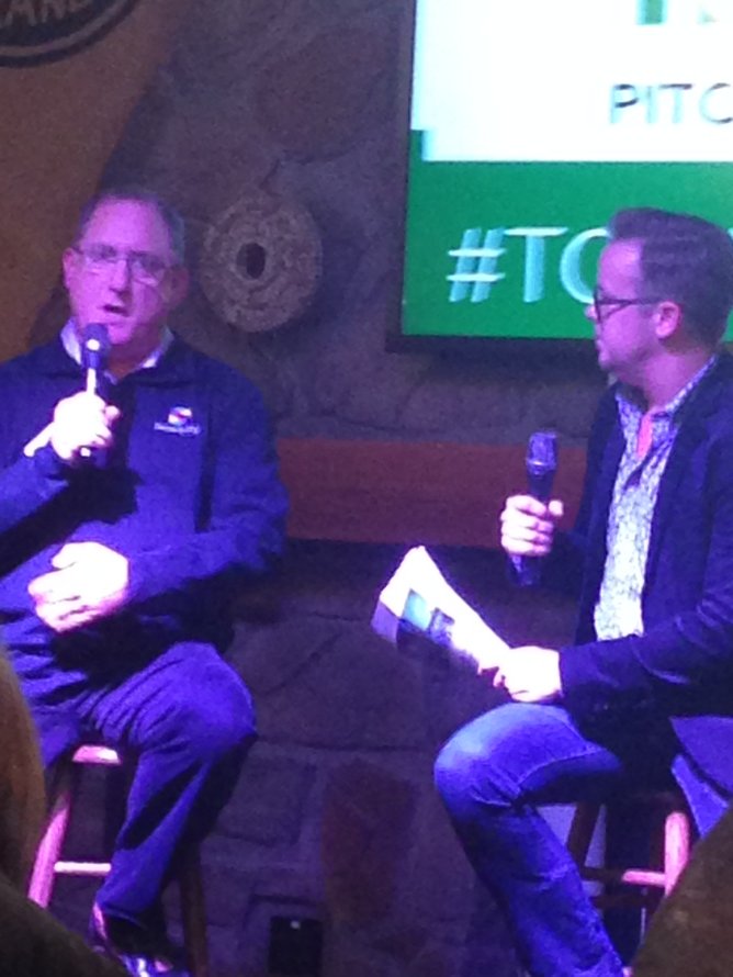 Liz_Blayzer's tweet image. Getting first hand advice from people and startups who've been there #tcstl