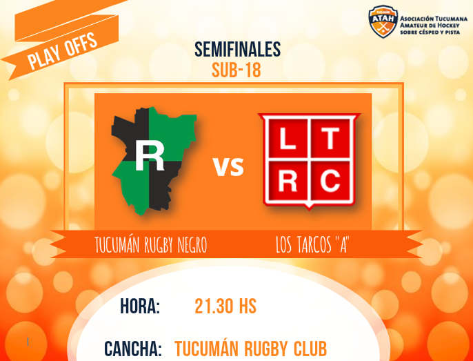 atahockey's tweet photo. #PlayOffs #Sub18 @TucumanRugby Negro, @Tarcosrugbyclub , @CASMOficial Rojo y @BlankosRC quieren un lugar en la final https://t.co/QsslJraszw