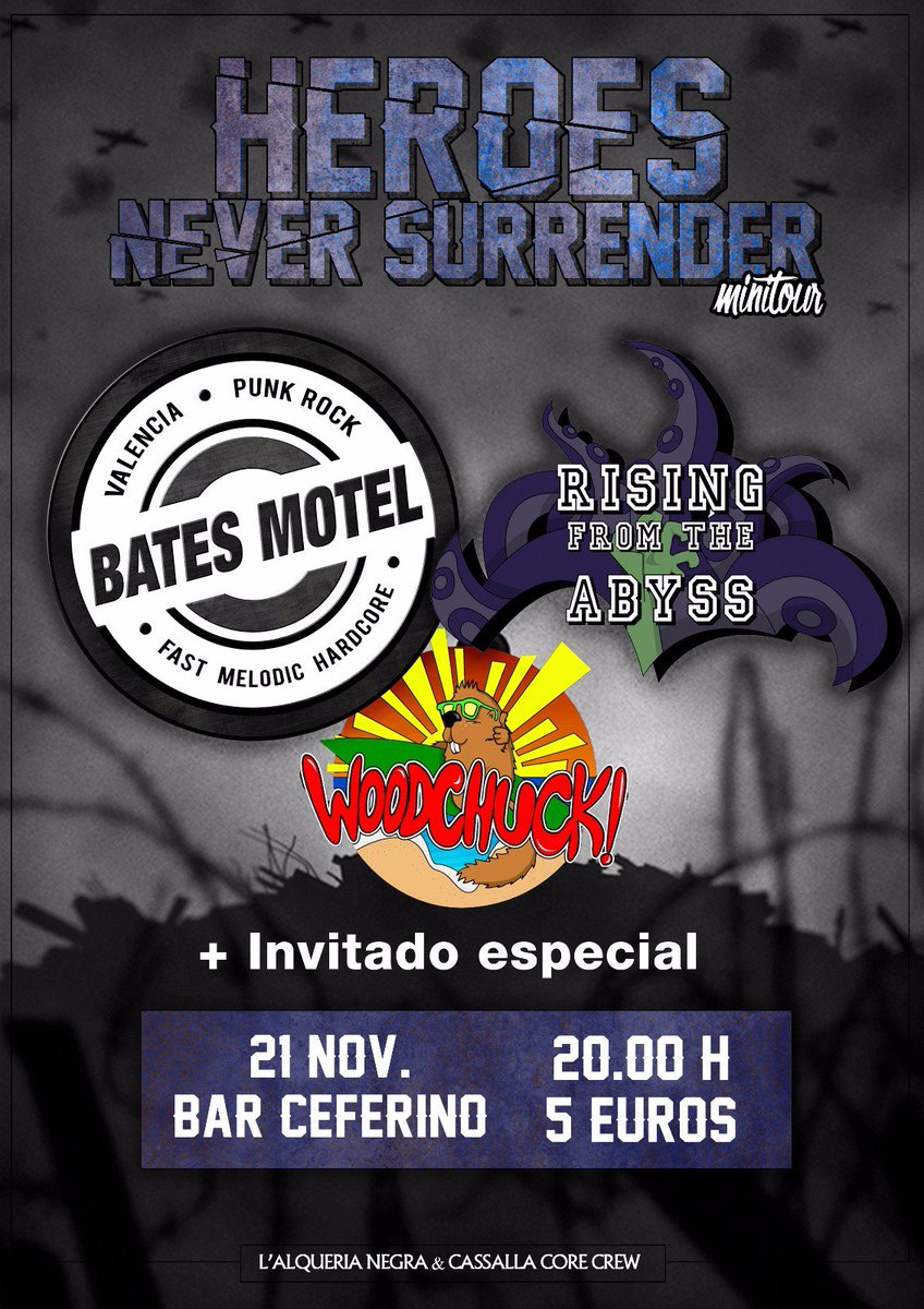 Y el #HeroesNeverSurrender llega a Barcelona cargado de sorpresas MUY guapas.