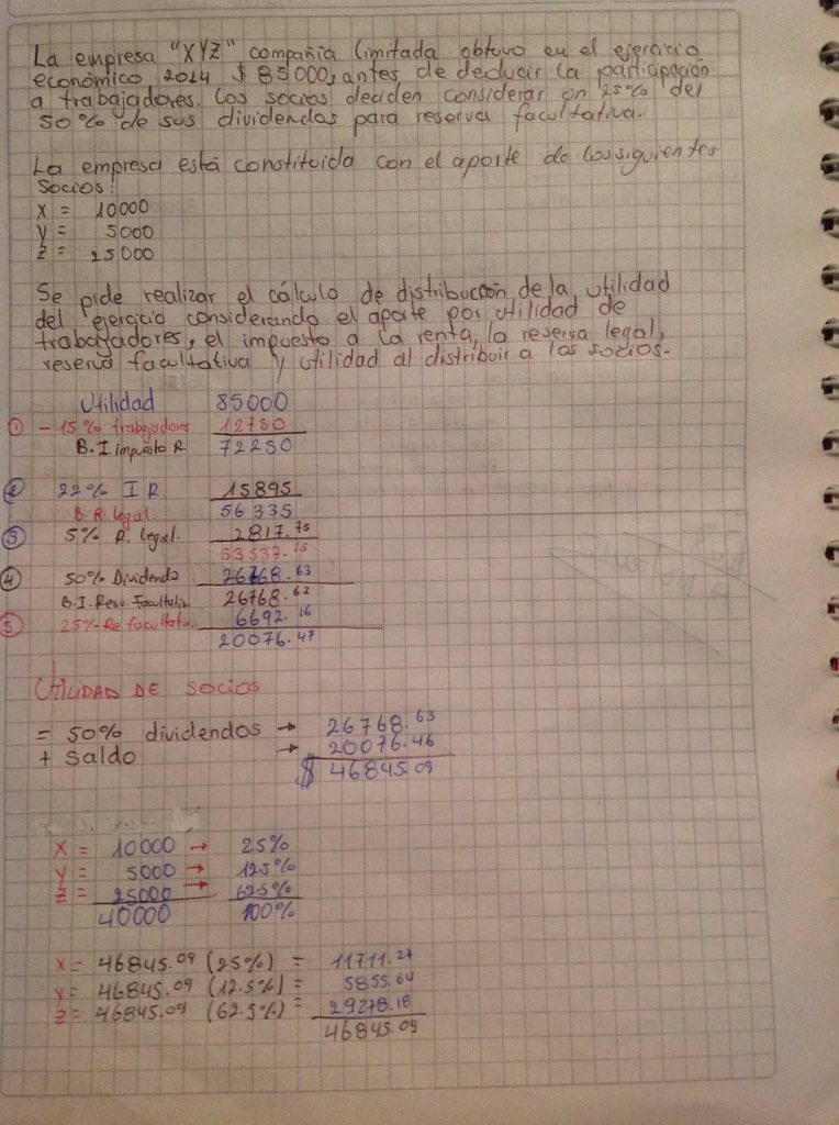 Ob1997Yeslee's tweet photo. Práctica de #tutoria #ContabF 
Hoy aprendimos las cuentas que conforman el patrimonio e hicimos una práctica. https://t.co/izI3g4cboZ