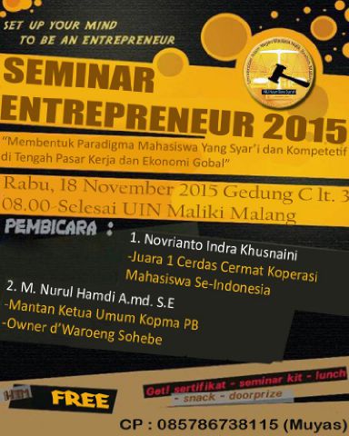 nunamini's tweet photo. Ayo kita bersama menguras ilmu sebanyak banyaknya. .gratis tis tis @infoUINmaliki @HBSHMJ  @mahasiswamlg https://t.co/4BEDl37T7v