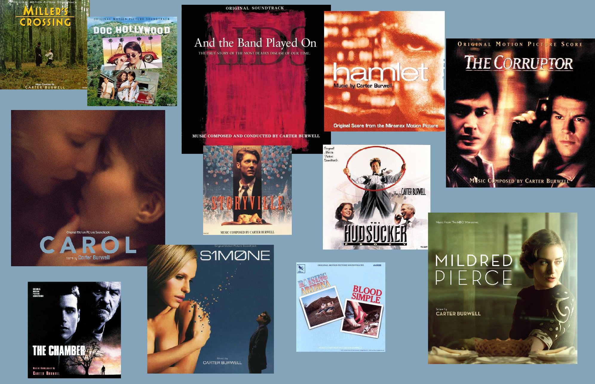 Happy Birthday Carter Burwell - We re excited to release your Carol Soundtrack this week!  