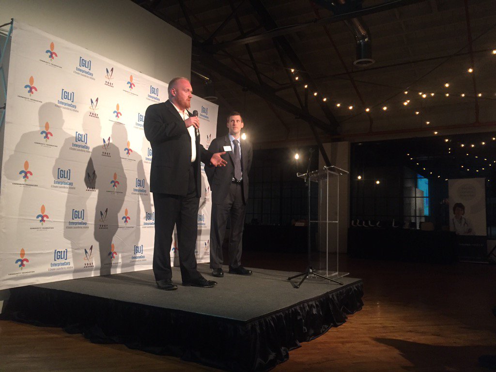 cflouisville's tweet image. Final presenter - TriBlue Engineering sharing their manufacturing process to sweeten gas. #VogtAwards @GLIchamber