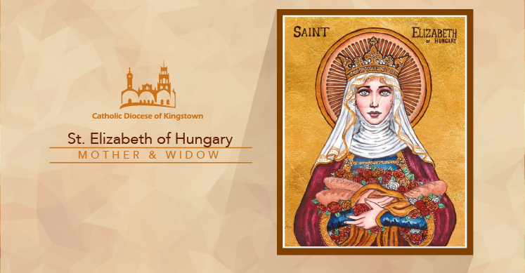 Catholic_SVG's tweet photo. St Elizabeth of Hungary was married at 14, widowed at 20, 3 children and died at 24. https://t.co/1axhIWbY8J