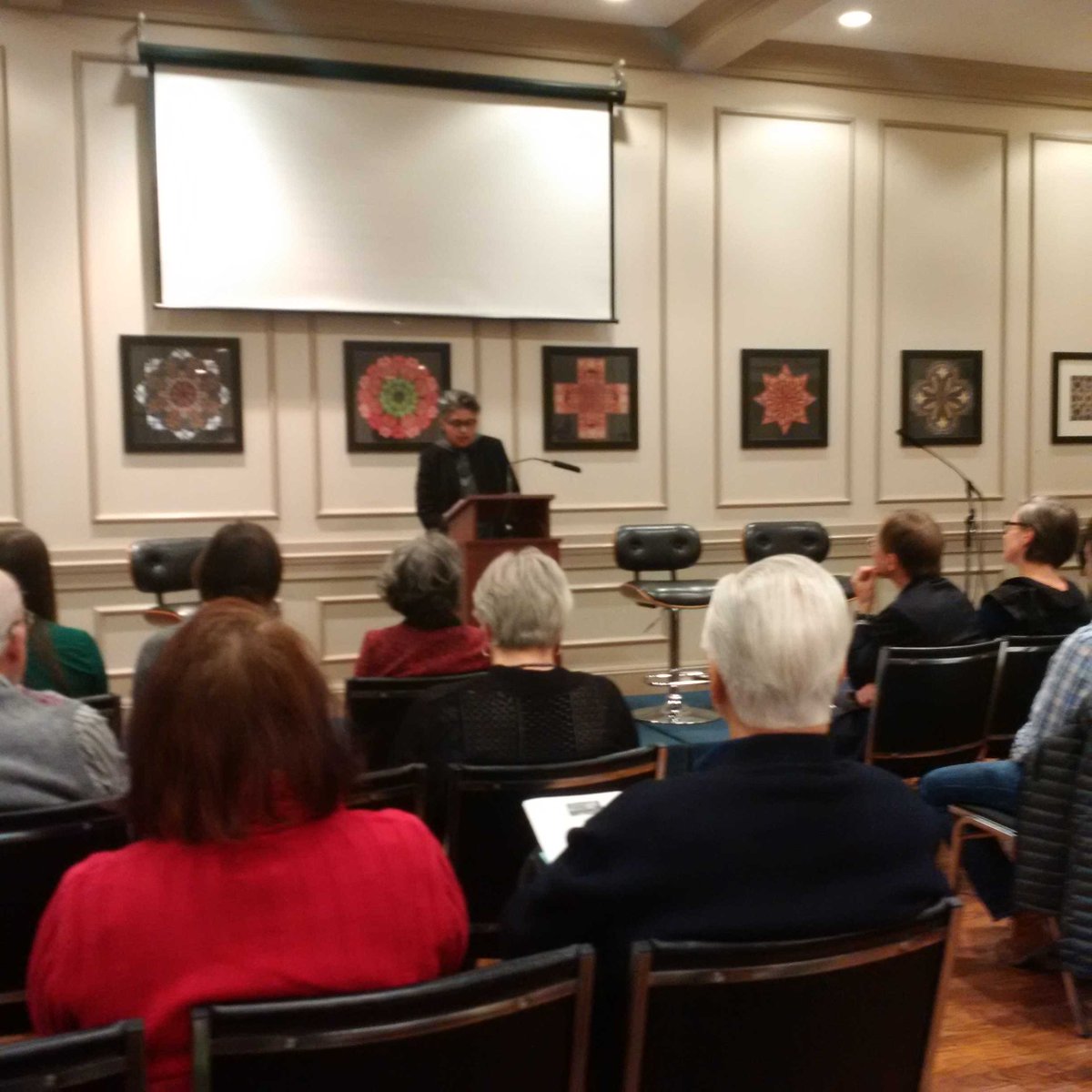 SuccessBL's tweet photo. At #fixthe6 Sharmini Fernando of @PathwaysCanada speaking to the #achievmentgap in #education in Toronto https://t.co/cvav9edmUj