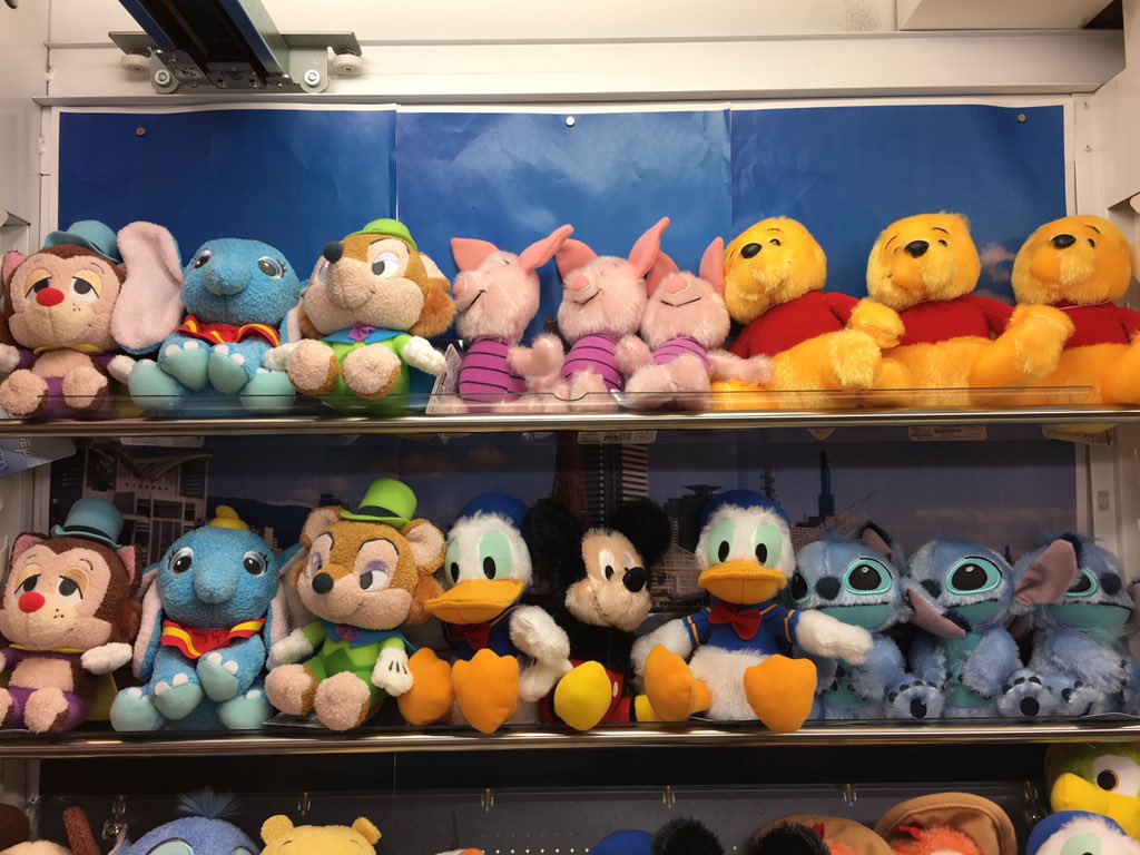 Twitter पर セガ神戸umieモザイク 投入情報 ディズニーキャラクター大集合 手乗りサイズなのでどこにでも飾りやすい ﾟ ﾟ ﾉぬいぐるみ化がめずらしいキャラクターたちも ディズニー ミッキー ドナルドダック プーさん スティッチ ダンボ