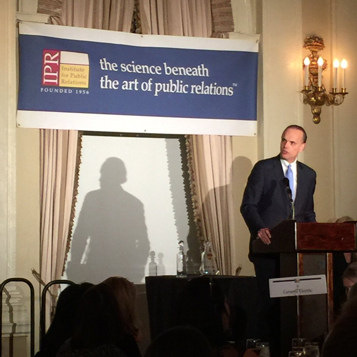 RFBinder's tweet image. Watching #rfbinder #client Mike Fernandez of @Cargill receive an award at #IPR Awards dinner