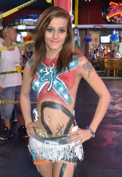 perv1ns1de's tweet photo. I would love to wash the offensive #bodypaint off of her. #Tinytities #ToplessTuesday https://t.co/DbQyWxbRMF