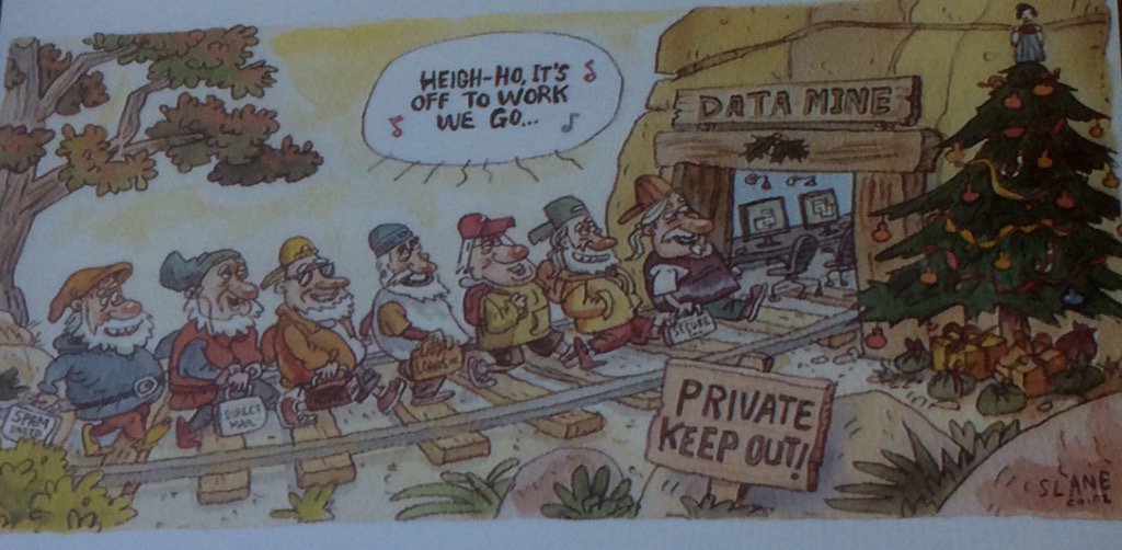 Steve_Lockstep's tweet image. Shroff: Is it #datamining ... or &quot;data farming&quot;? #privacyatwork