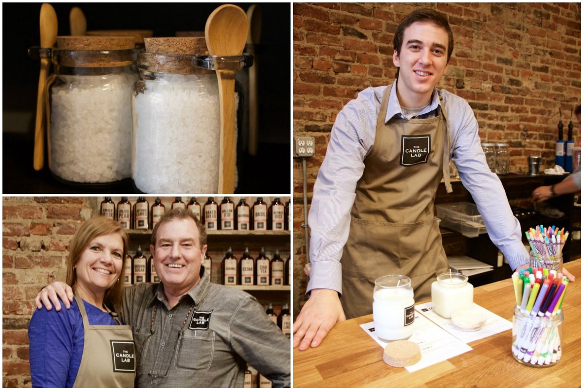 CincyRefined's tweet photo. This #OTR store teaches you how to make your own candles @TheCandleLabOTR https://t.co/0BgX6RENsx https://t.co/Pjqz8whywe