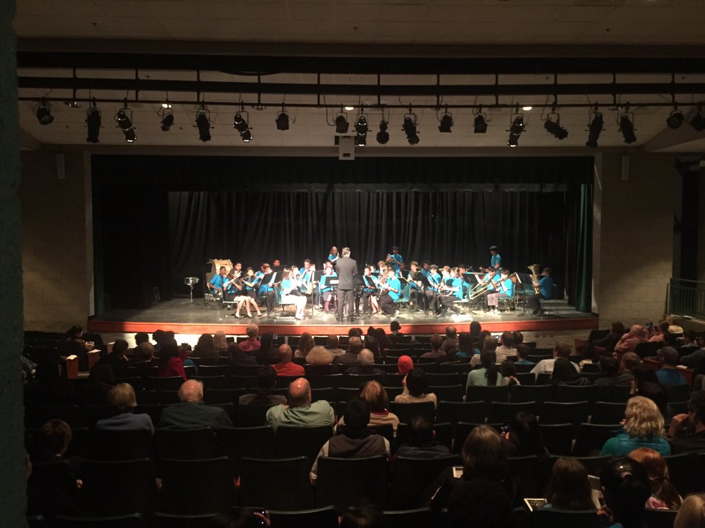 SmithMiddleArts's tweet image. Nothing like a concert hall for a learning space! Go Band and Orchestra. You sounded great #CHCCSChat #ncartsed
