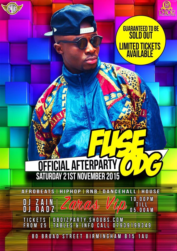iamlaiogun's tweet photo. Another mad weekend coming up in Birmingham #BhamRocks No Doubt https://t.co/I1rSYwBRG0