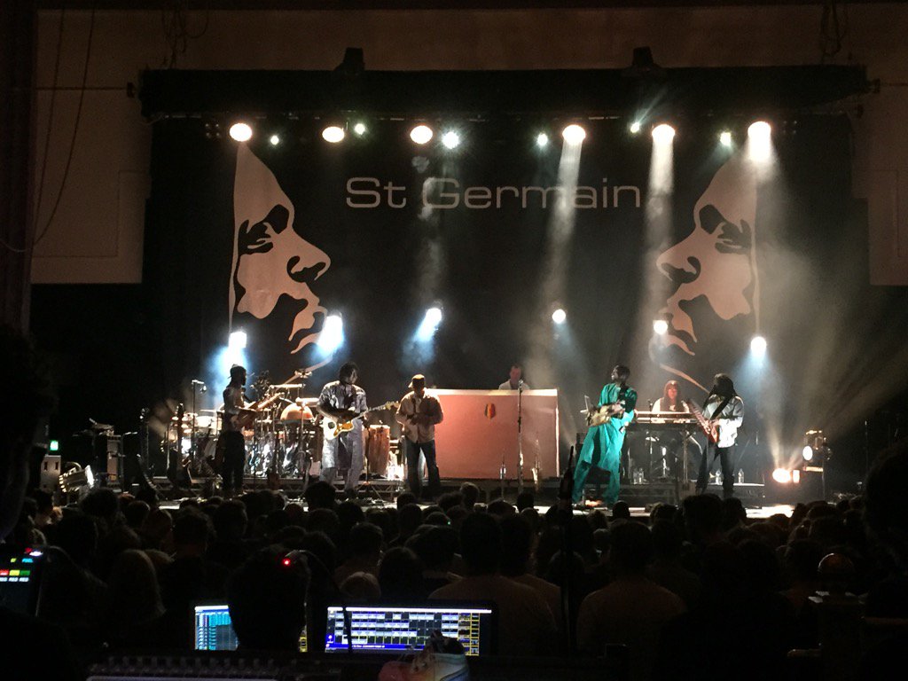 TunedInLDN's tweet photo. I won 2 tickets to #StGermain gig tonight @Troxy_London. Felt important to go, not to stay away #SolidariteAvecParis https://t.co/1G7gSQDmF7