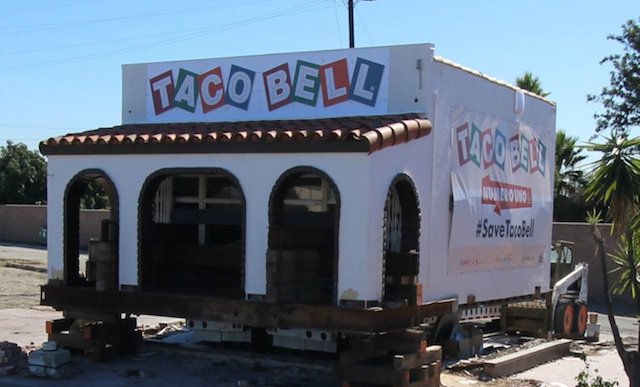 LAistFood's tweet photo. The World's First Taco Bell Will Be Saved And It's Taking A Road Trip https://t.co/LpO3sSgAfF https://t.co/75LpQHOZsm
