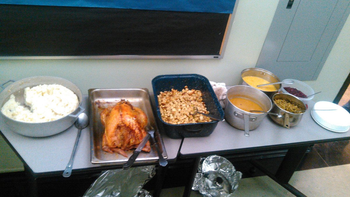 What did you do today? I cooked ThanksGIVING dinner for <a href="/TeachAgPSU/">TeachAgPSU</a> and <a href="/psucffa/">Penn State CFFA</a>