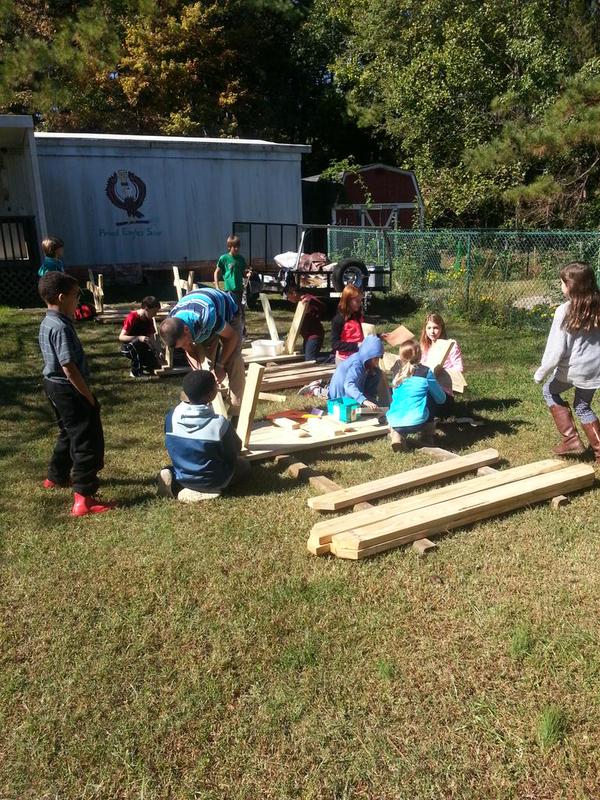 kaeveleigh's tweet image. #chccschat  A3: When you need more tables you have the Ss build them. #estesproud @MrsJonesJedi @jsamcleveland