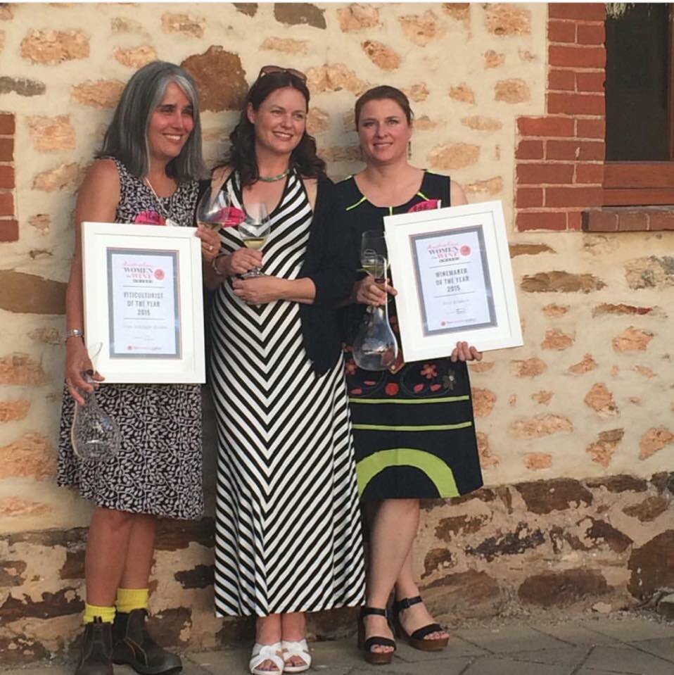 Bosworthwines's tweet photo. Great night @OliversTaranga for the 1st #WIWA women in wine awards winners below! Irina S-B and Rose @UlithorneWine https://t.co/5l85iFbjTE
