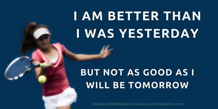 I am better than I was yesterday, but not as good as I will be tomorrow. ow.ly/UCN7e