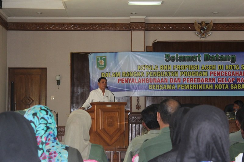 BNNPACEH's tweet photo. Pertemuan Ka BNNP Aceh dengan Pemerintah Kota Sabang dalam rangka Penguatan P4GN di Sabang @INFOBNN @slametpribadi https://t.co/0nY0lapQgj
